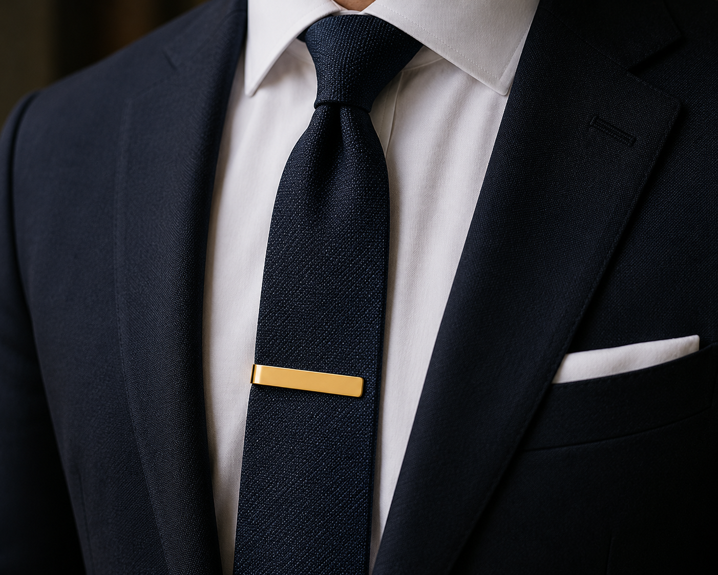 Gold-Tone Tie Clip