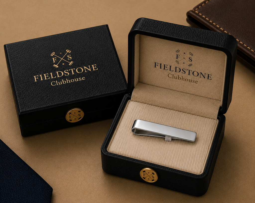Silver Tie Clip
